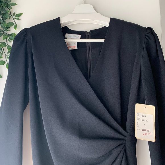 Vintage Irving Samuel Gathered Dress - Picture 2 of 9